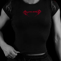 Women's Requiem Baby Tee [NIGHTMARE]
