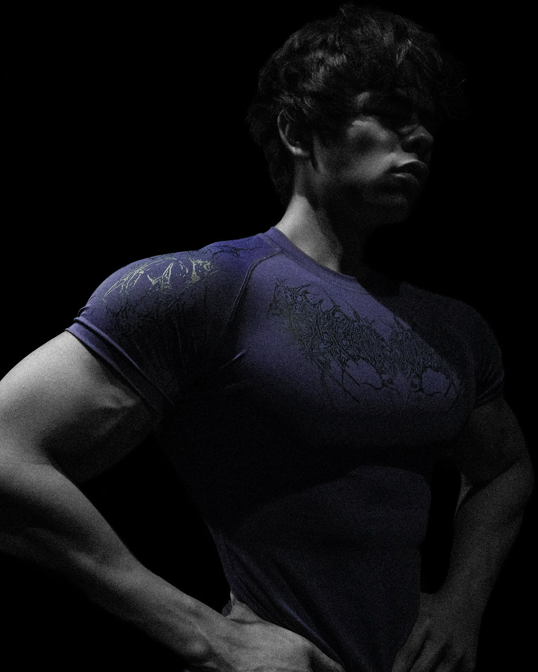 Void Tech™ Cyber Skeleton Compression [TWILIGHT PURPLE]