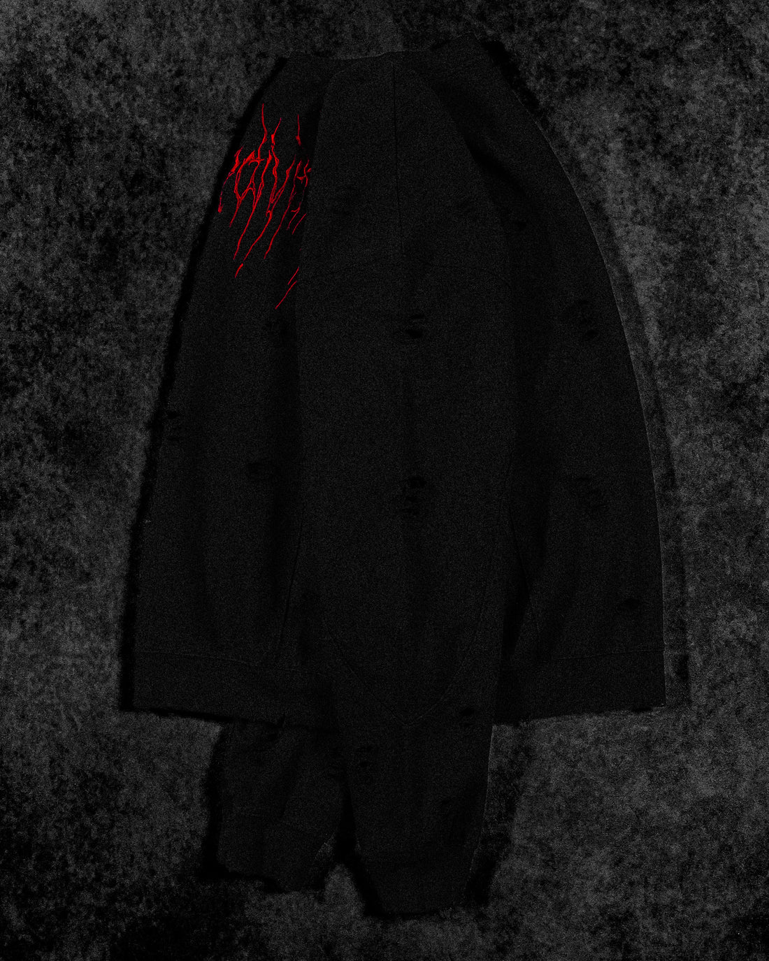 Mens Oversized Tarnished Crewneck [NIGHTMARE]