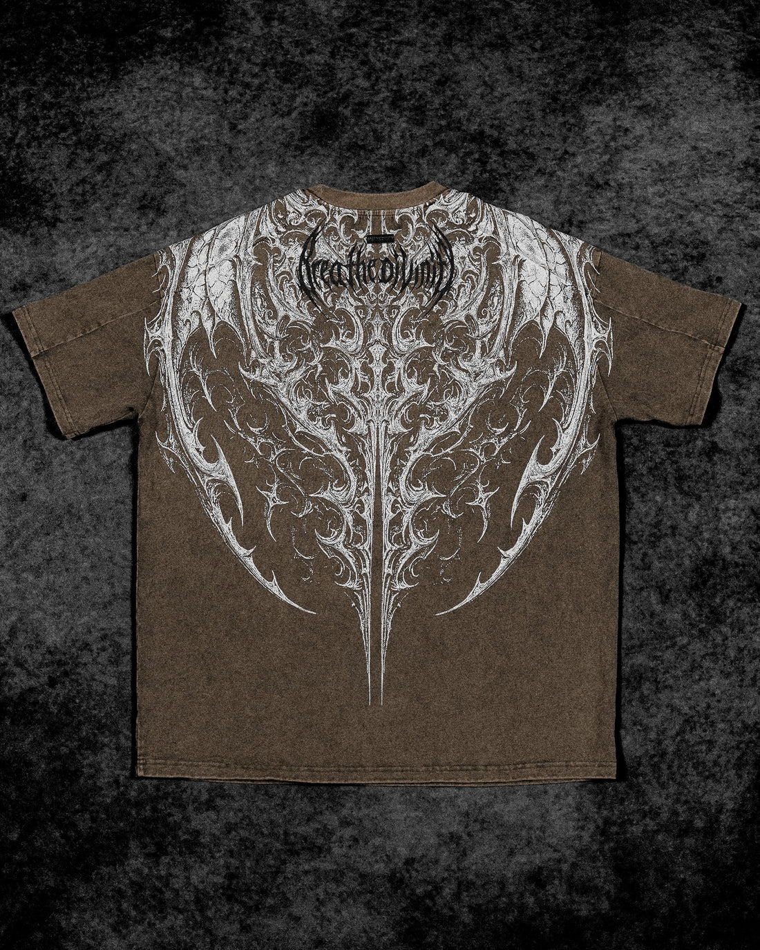 Hellspawn Ruined Oversized T-shirt [DECAYED BROWN VINTAGE]
