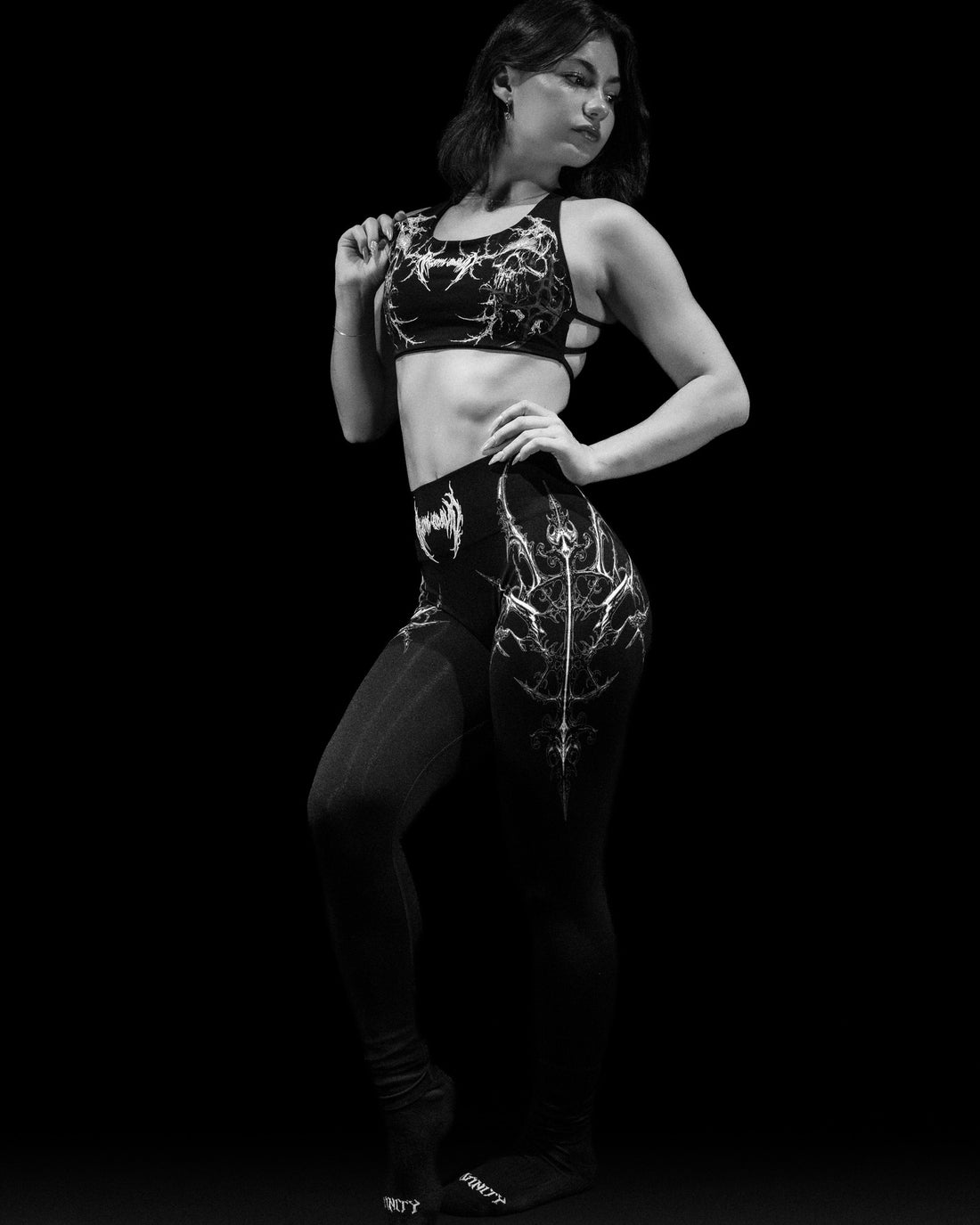 Void Tech™ Divine Ruin Leggings [VOID BLACK]