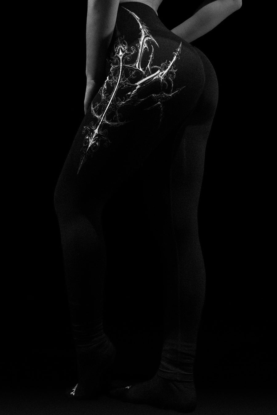 Void Tech™ Divine Ruin Leggings [VOID BLACK] – Breathedivinity