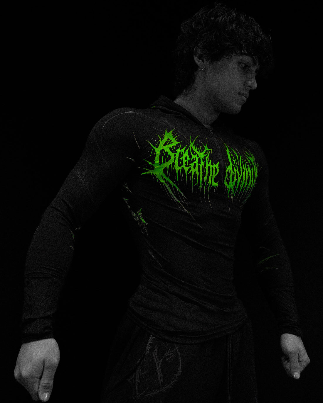 Void Tech™ Pulsefire Hoodie Compression [NEON GREEN]