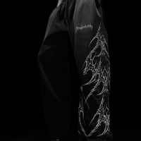 Parallel Dimension Banana Shape Uncuffed sweatpants [SMOKE]