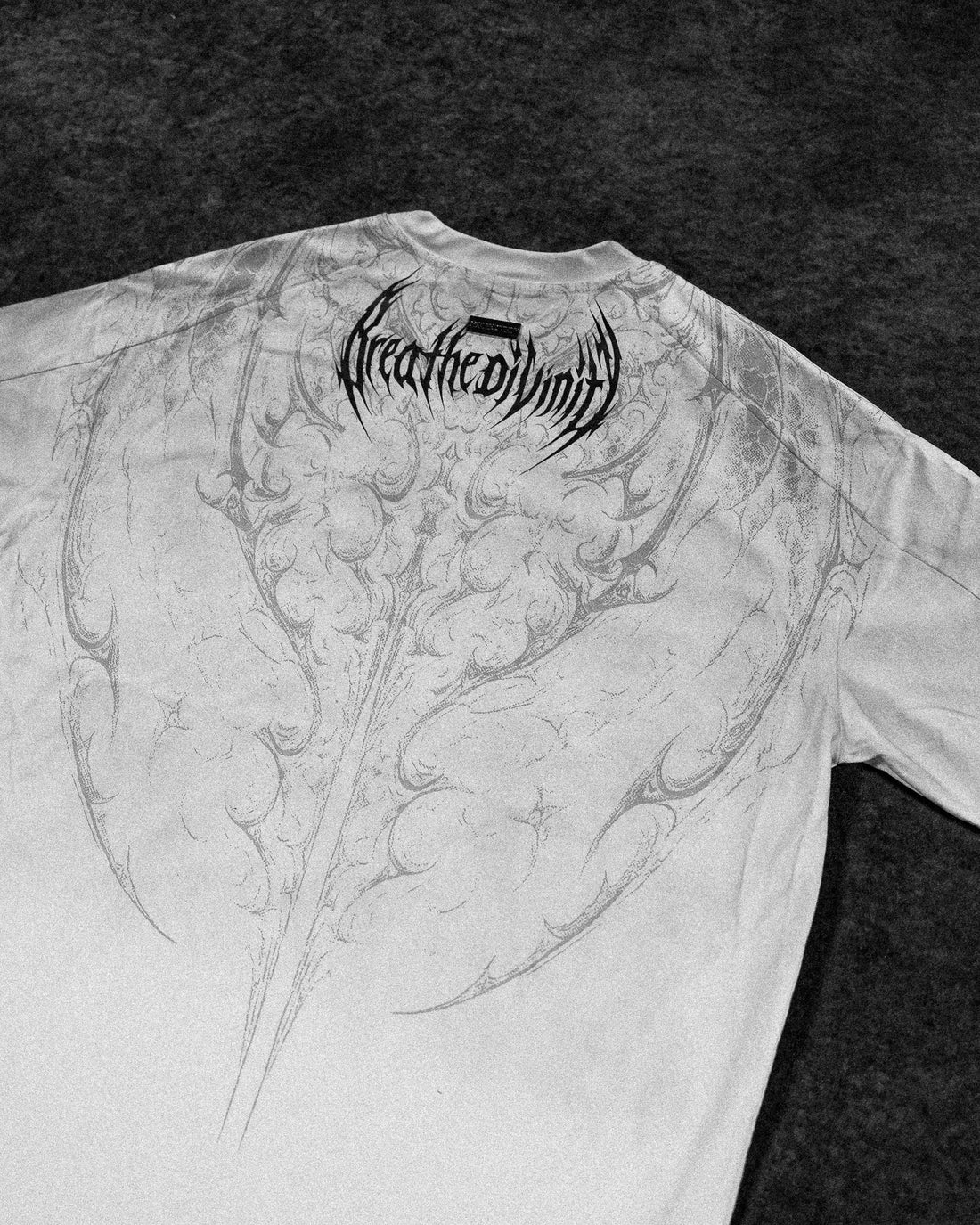 Hellspawn Ruined Oversized T-shirt [BONE]