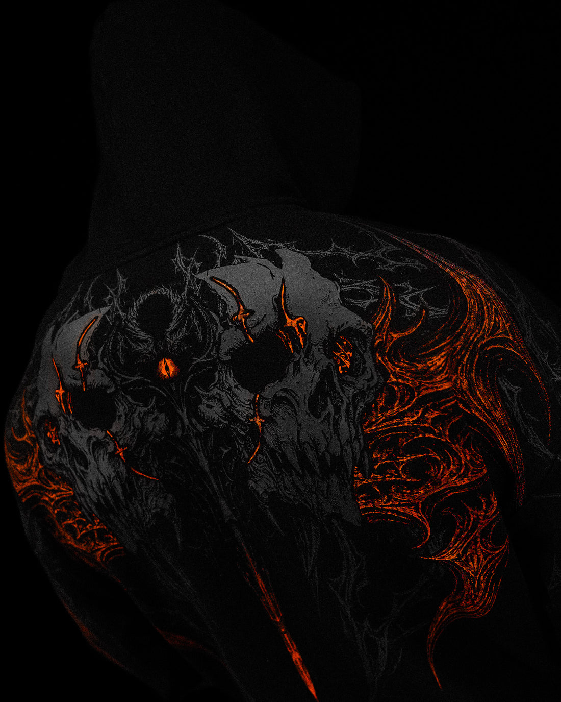 Eclipse Oversized Pullover Hoodie [SCORCH]