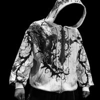 Sanctuary Oversized Zip-up Hoodie [DIVINE WHITE]