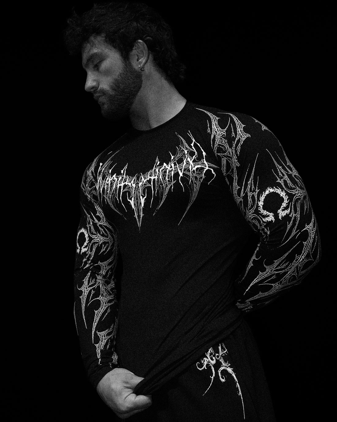 Void Tech™ Nightfall Longsleeve Compression [VOID BLACK]