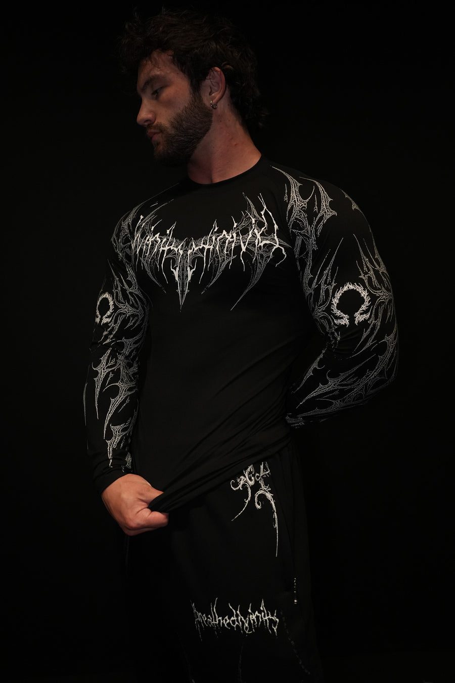 Void Tech™ Nightfall Longsleeve Compression [VOID BLACK] MEN'S BF COLL 2025