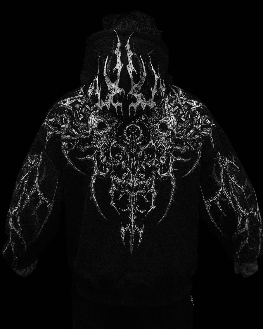 Nightreign Oversized pullover hoodie [MIDNIGHT]