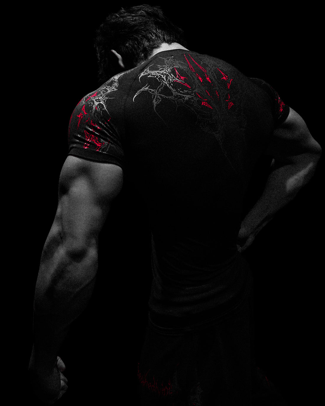 Void Tech™ Cyber Skeleton Compression [HEAVENLY RED]