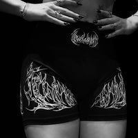 Women's Void Tech™ Crimson Vow Seamless Shorts [VOID BLACK]
