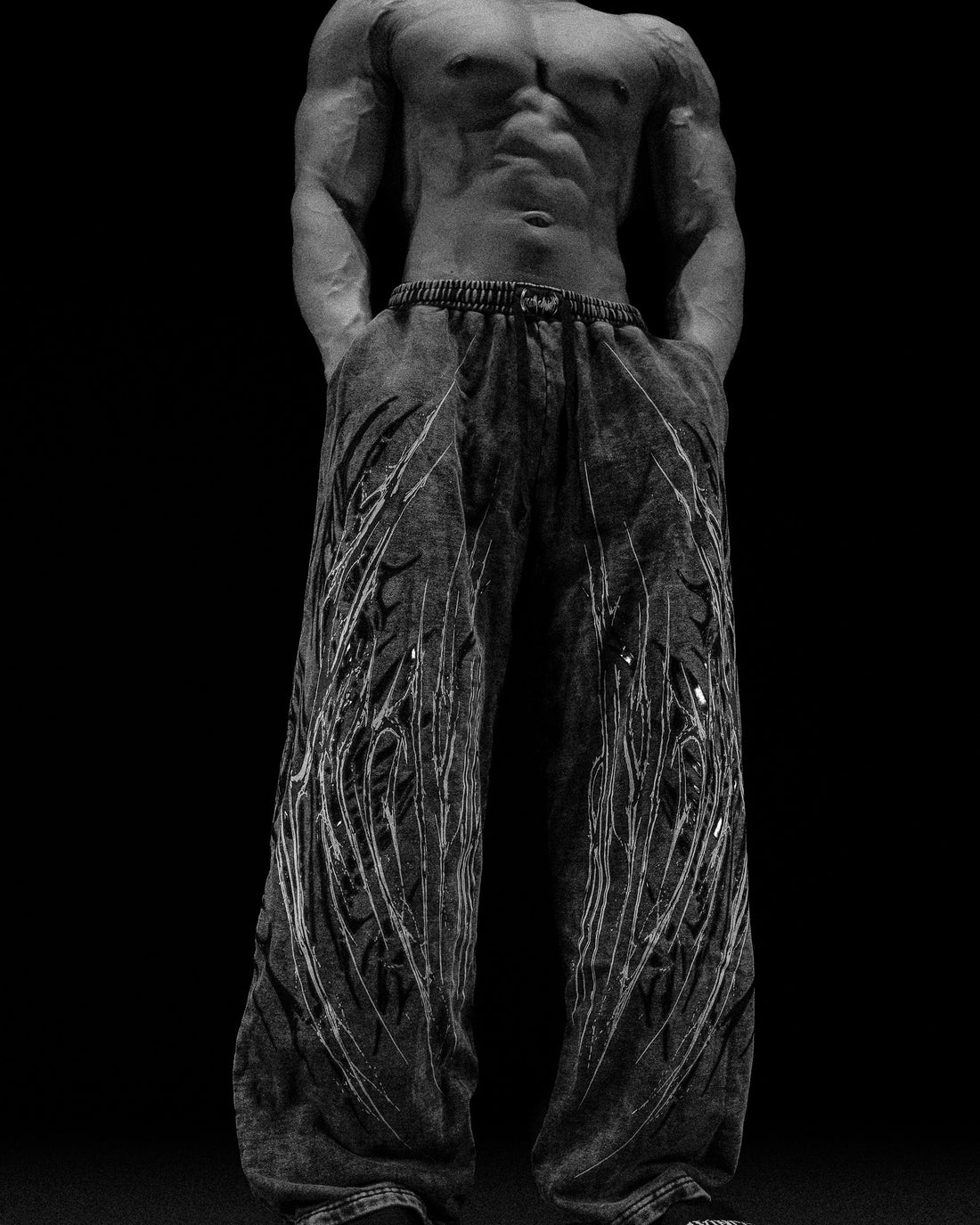Venom Texture Symbiote Banana sweatpants [VINTAGE]