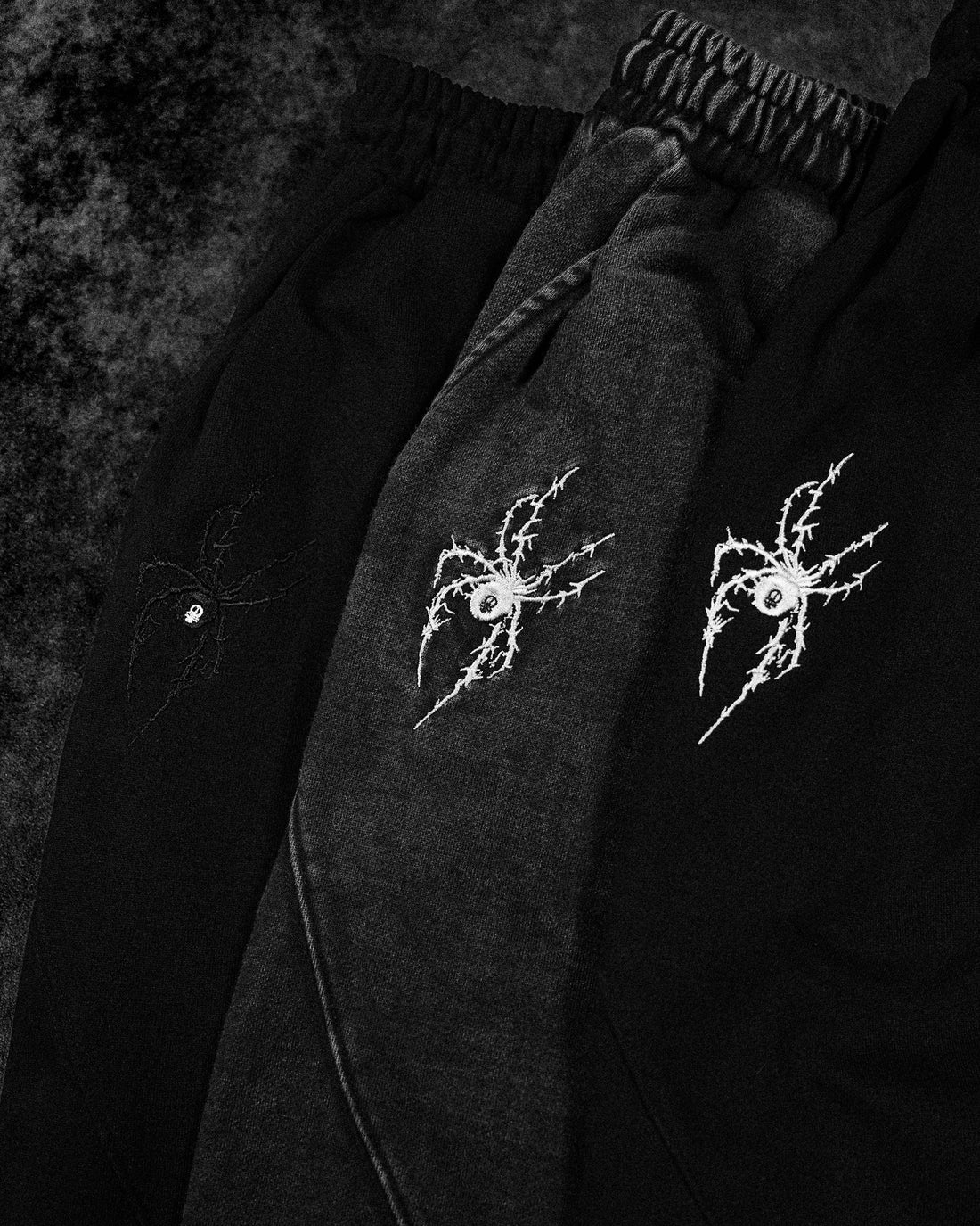 Webbed Venom Texture Uncuffed Sweatpants [VINTAGE]