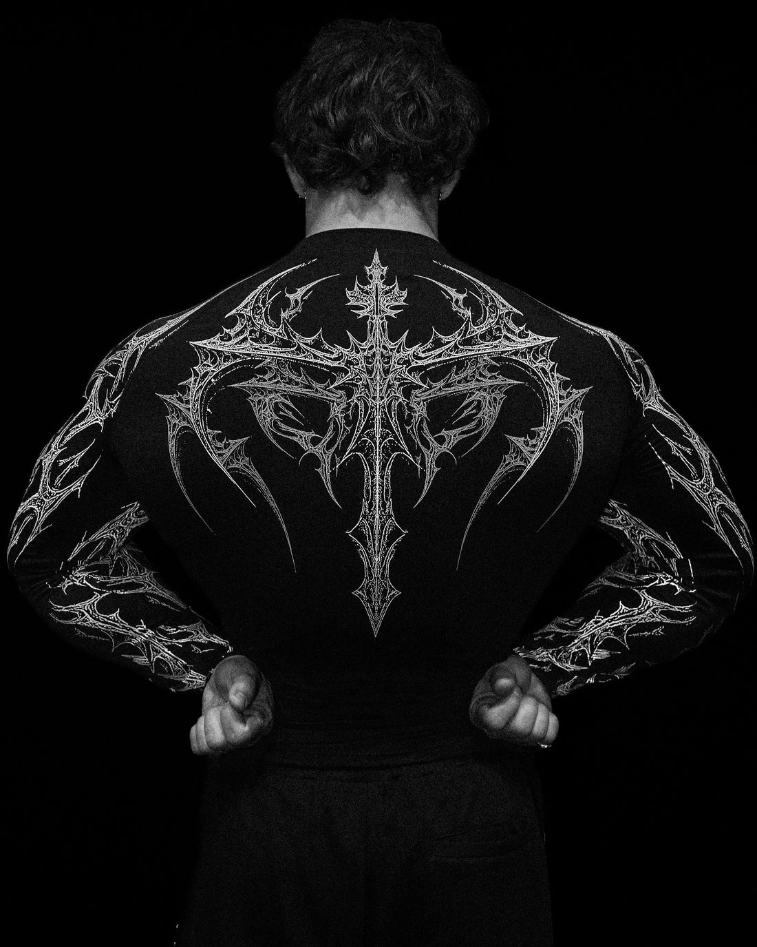 Void Tech™ Nightfall Longsleeve Compression [VOID BLACK]