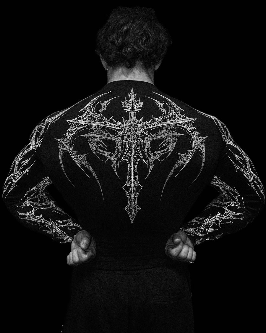 Void Tech™ Nightfall Longsleeve Compression [VOID BLACK]