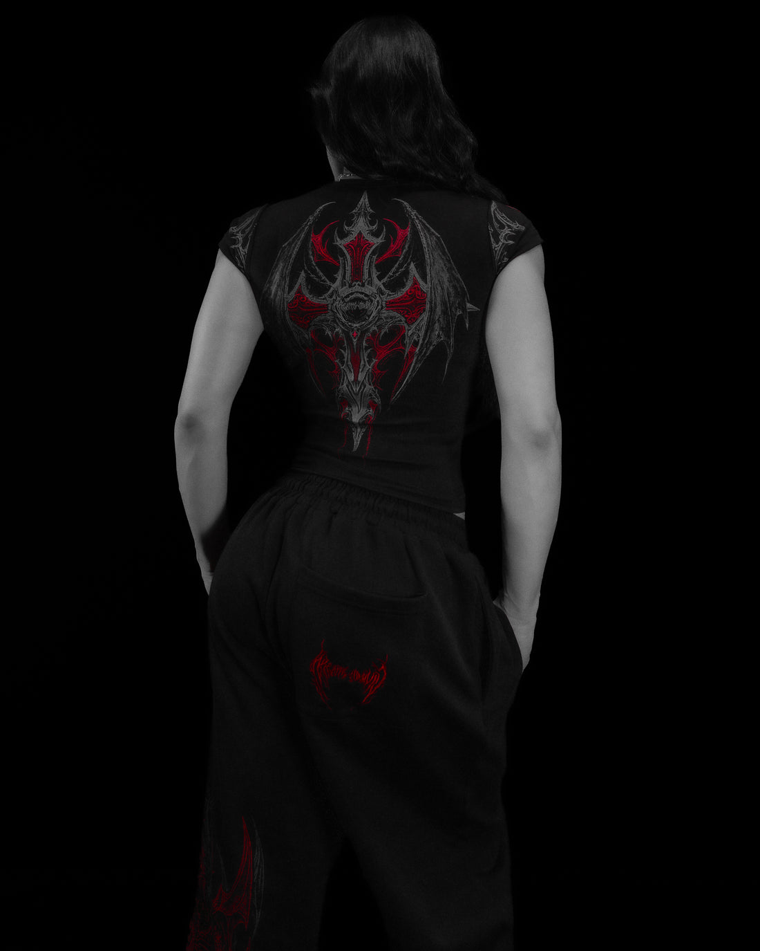 Women's Requiem Baby Tee [NIGHTMARE]