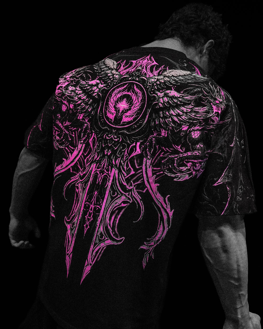 Seraphim Oversized T-SHIRT [BLOSSOM PINK]