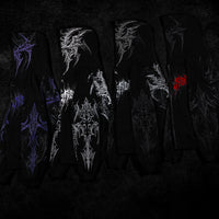 Celestial Blade Oversized Zip-up Hoodie [ECLIPSE]