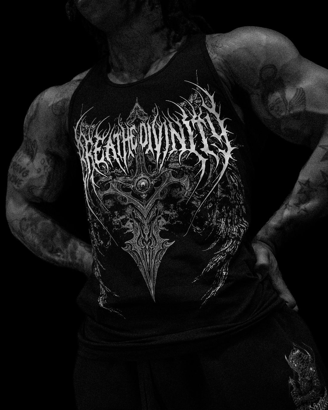 Resurrected Bodybuilding Stringer [VOID BLACK]