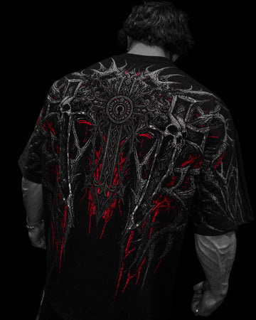 Heaven's Gate Oversized T-shirt [NIGHTMARE]