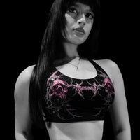Void Tech™ Death Veil Sports Bra [BLOSSOM PINK]