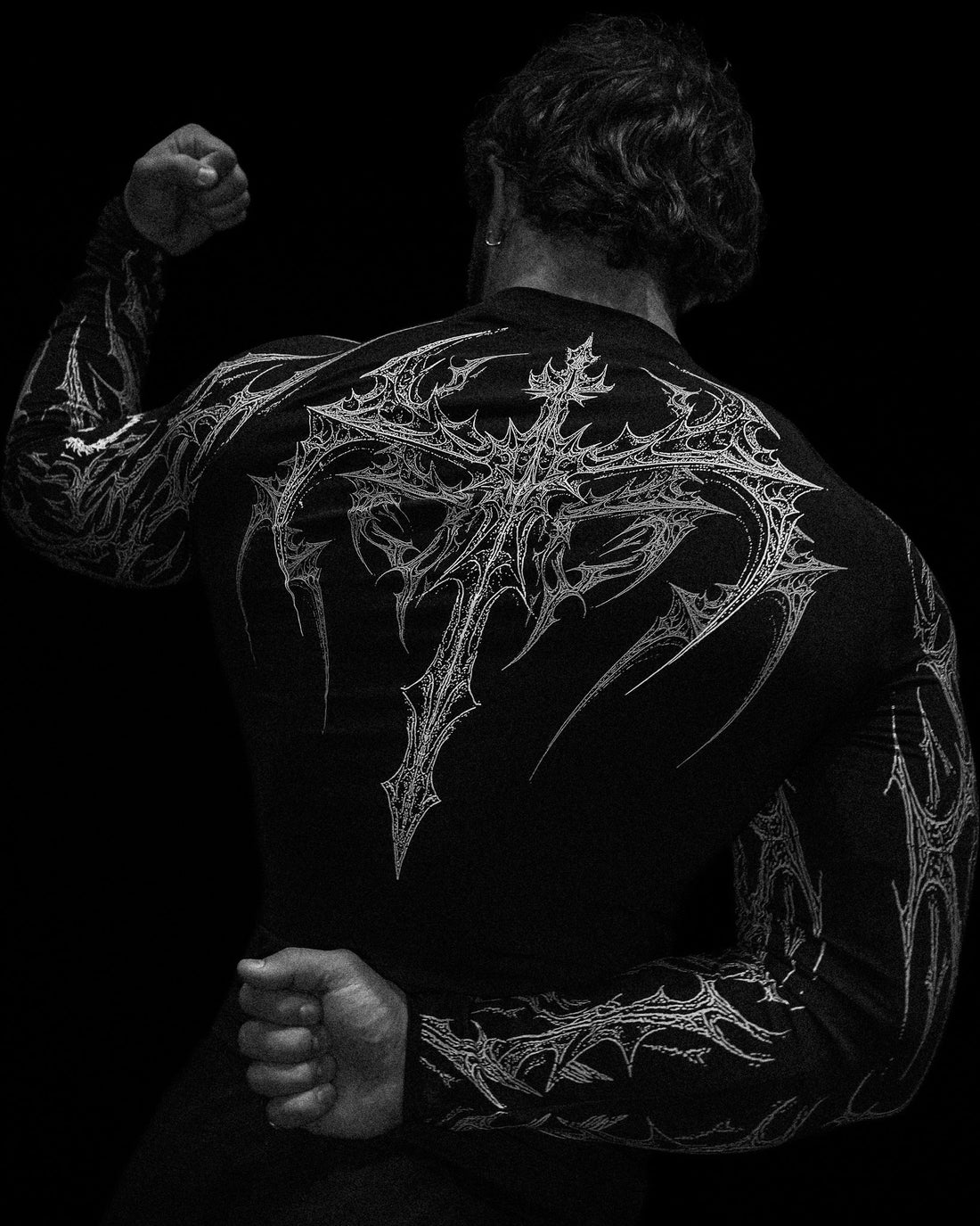 Void Tech™ Nightfall Longsleeve Compression [VOID BLACK]