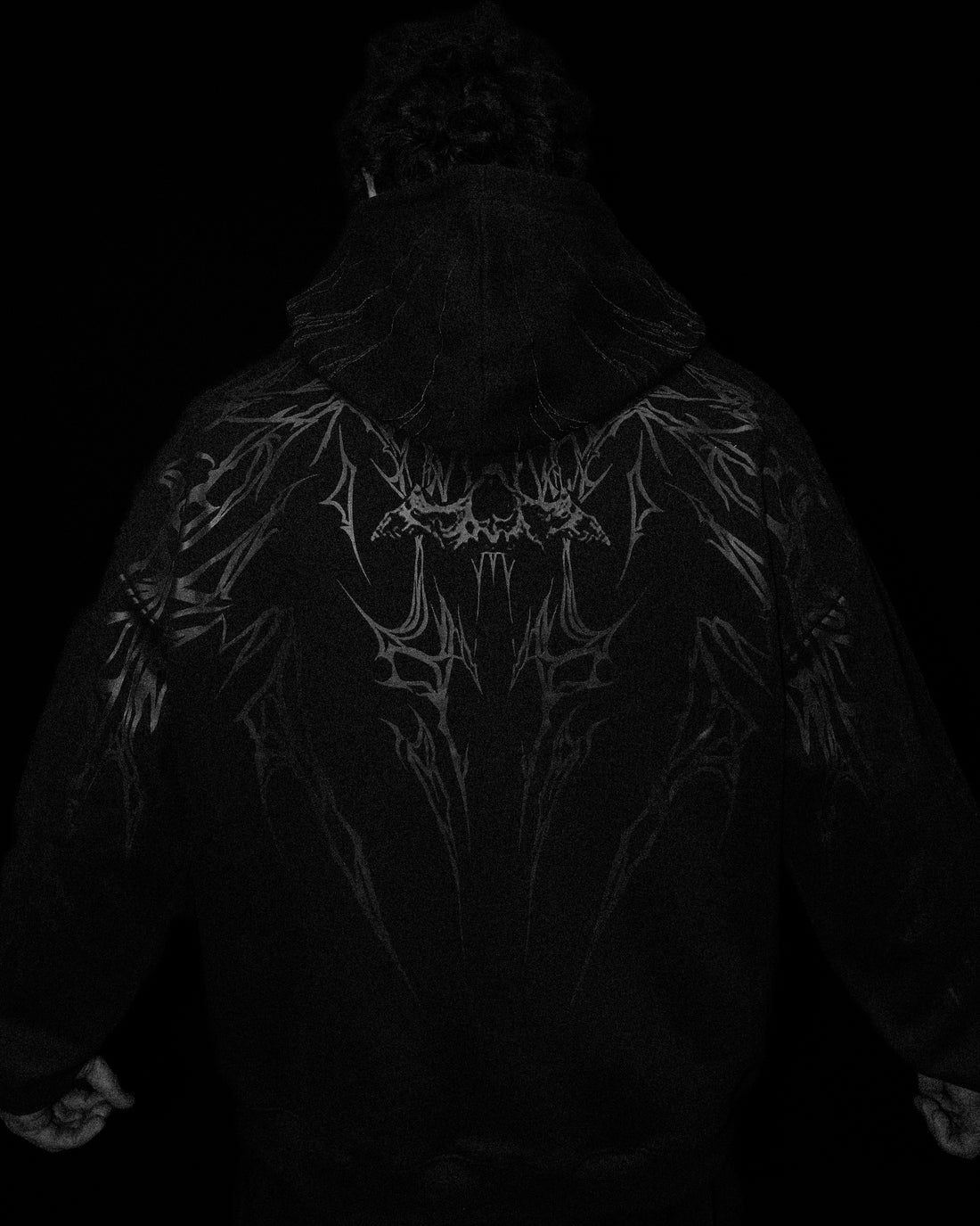 Doomslayer Oversized pullover hoodie [DARKNESS]