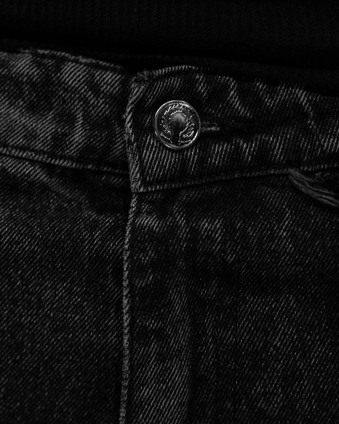 Oversized Distressed Denim Cargo jeans [VINTAGE WASH]