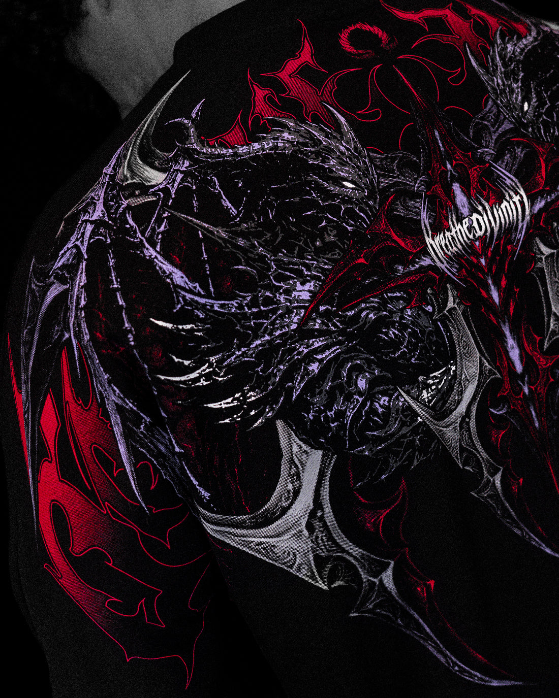 Shadow Monarch Oversized T-shirt [PHANTOM]