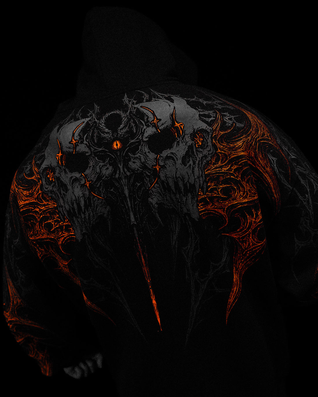 Eclipse Oversized Pullover Hoodie [SCORCH]