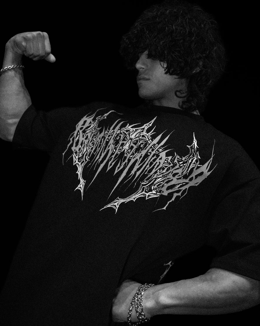 Deathwing Oversized T-shirt [VOID BLACK]