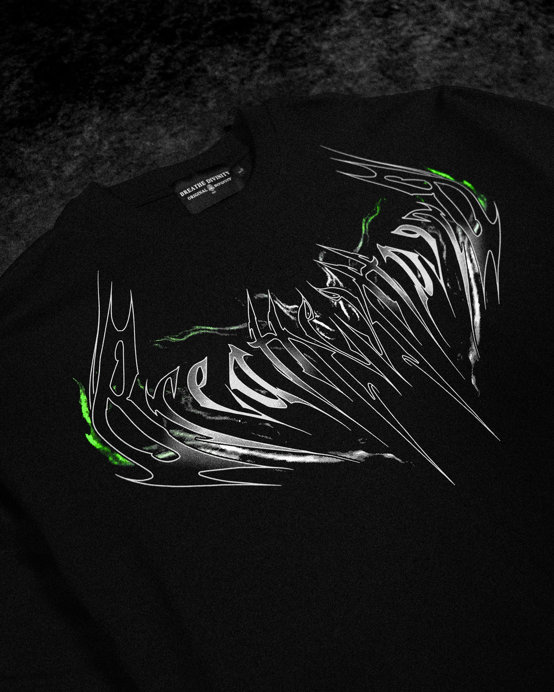 Resurrection Oversized T-shirt [NEON GREEN]