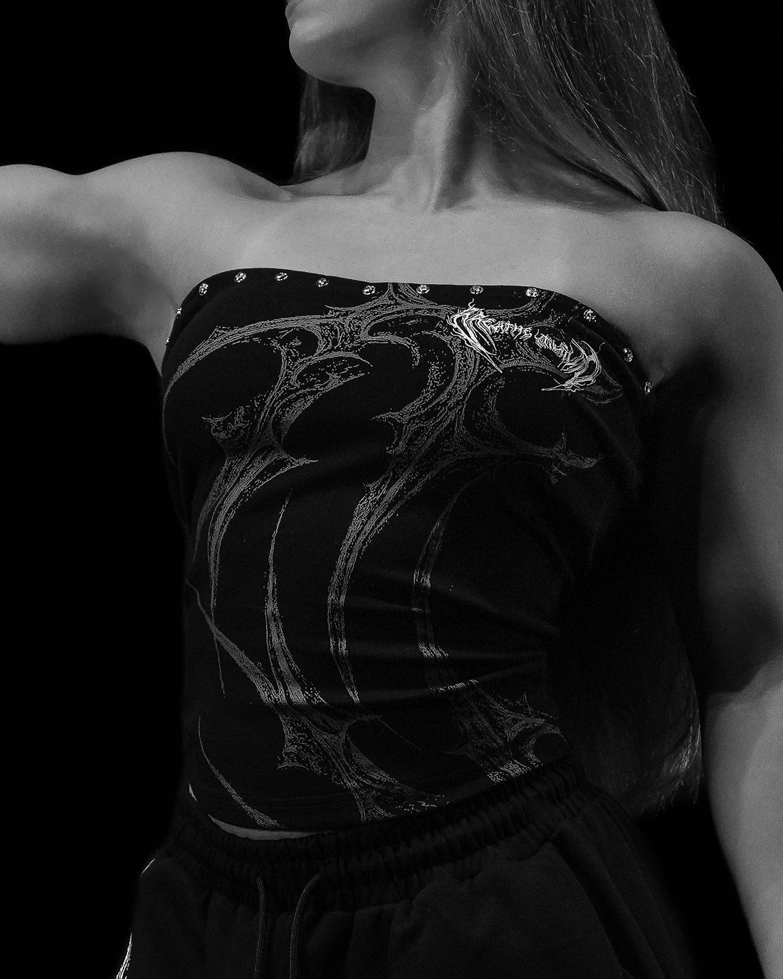 Women's Eternal Blade Tube Top [VOID BLACK]