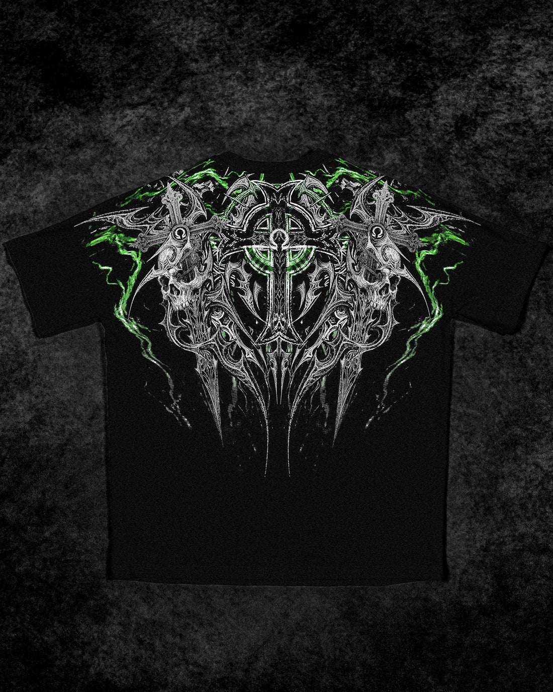 Resurrection Oversized T-shirt [NEON GREEN]