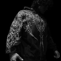 Nocturnal Oversized Zip-up Hoodie [SMOKE]