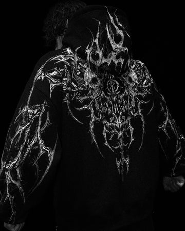 Nightreign Oversized pullover hoodie [MIDNIGHT]