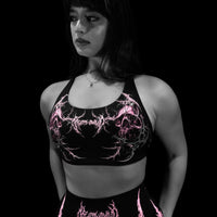 Void Tech™ Death Veil Sports Bra [BLOSSOM PINK]