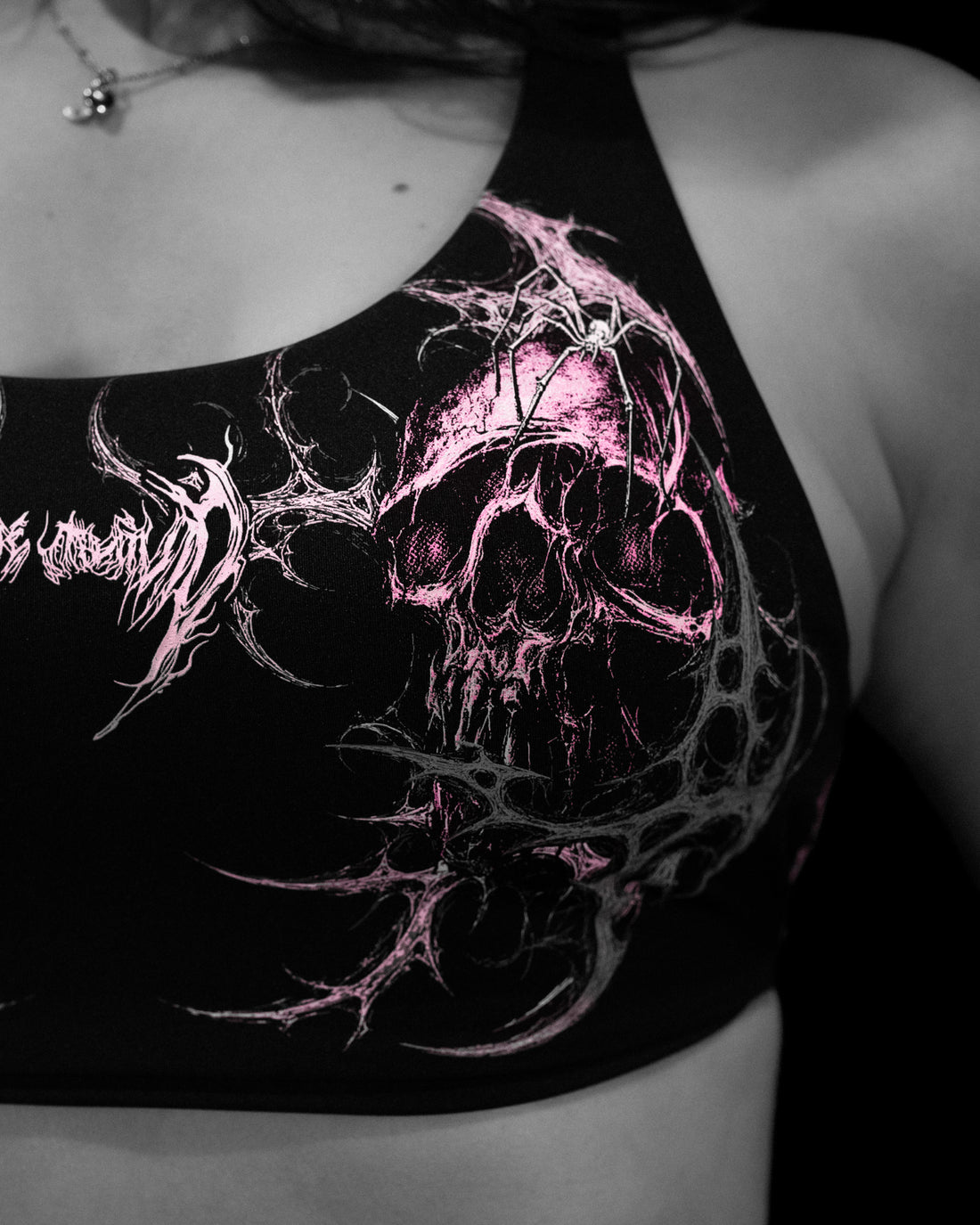 Void Tech™ Death Veil Sports Bra [BLOSSOM PINK]