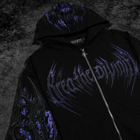 Berserker Oversized Zip-up Hoodie [DUSK]