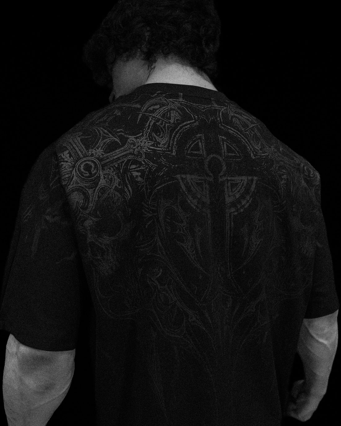 Resurrection Oversized T-shirt [DARKNESS]