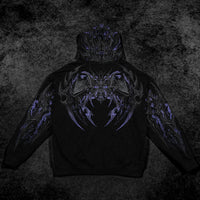 Berserker Oversized Zip-up Hoodie [DUSK]