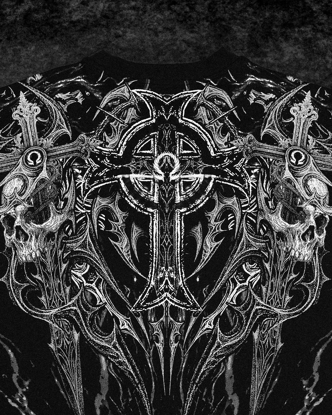 Resurrection Oversized T-shirt [VOID BLACK]