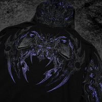 Berserker Oversized Zip-up Hoodie [DUSK]