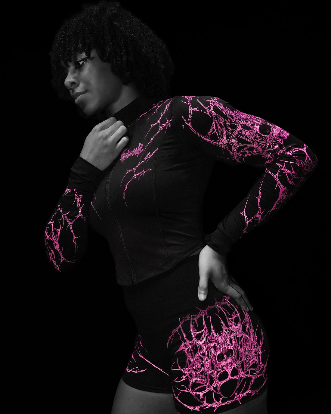 Women's Void Tech™ Widowmaker Zip-up Compression Jacket [BLOSSOM PINK]