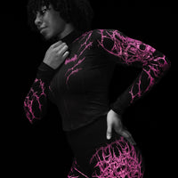 Women's Void Tech™ Widowmaker Zip-up Compression Jacket [BLOSSOM PINK]