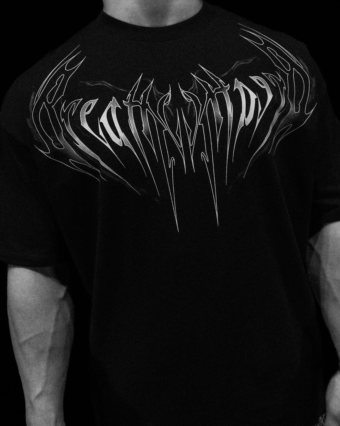 Resurrection Oversized T-shirt [VOID BLACK]