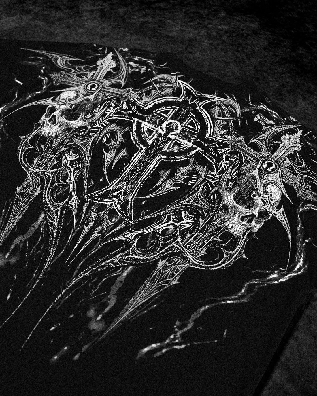 Resurrection Oversized T-shirt [VOID BLACK]