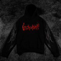 Abyssal Wrath Oversized pullover hoodie NIGHTMARE