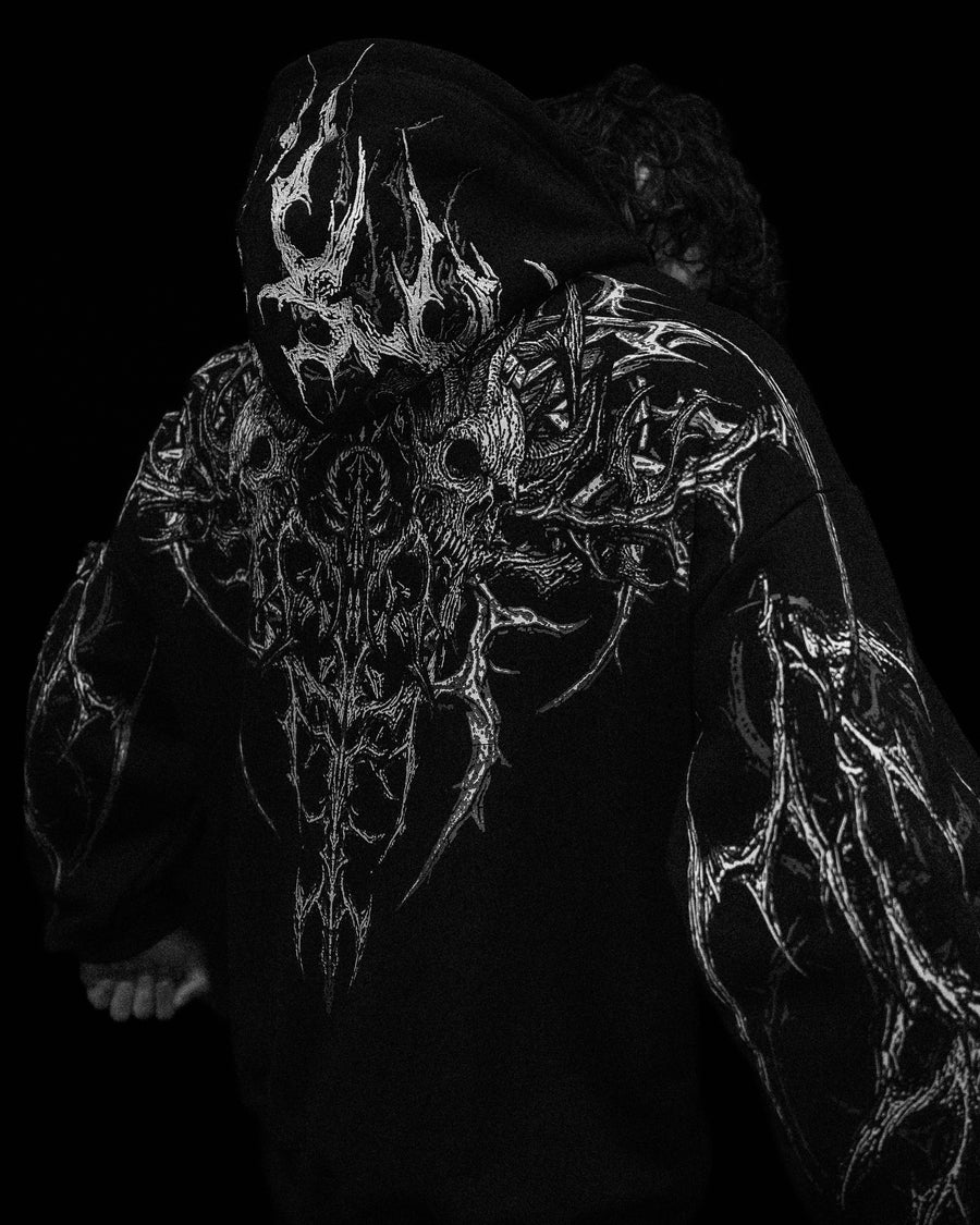 Nightreign Oversized pullover hoodie [MIDNIGHT]